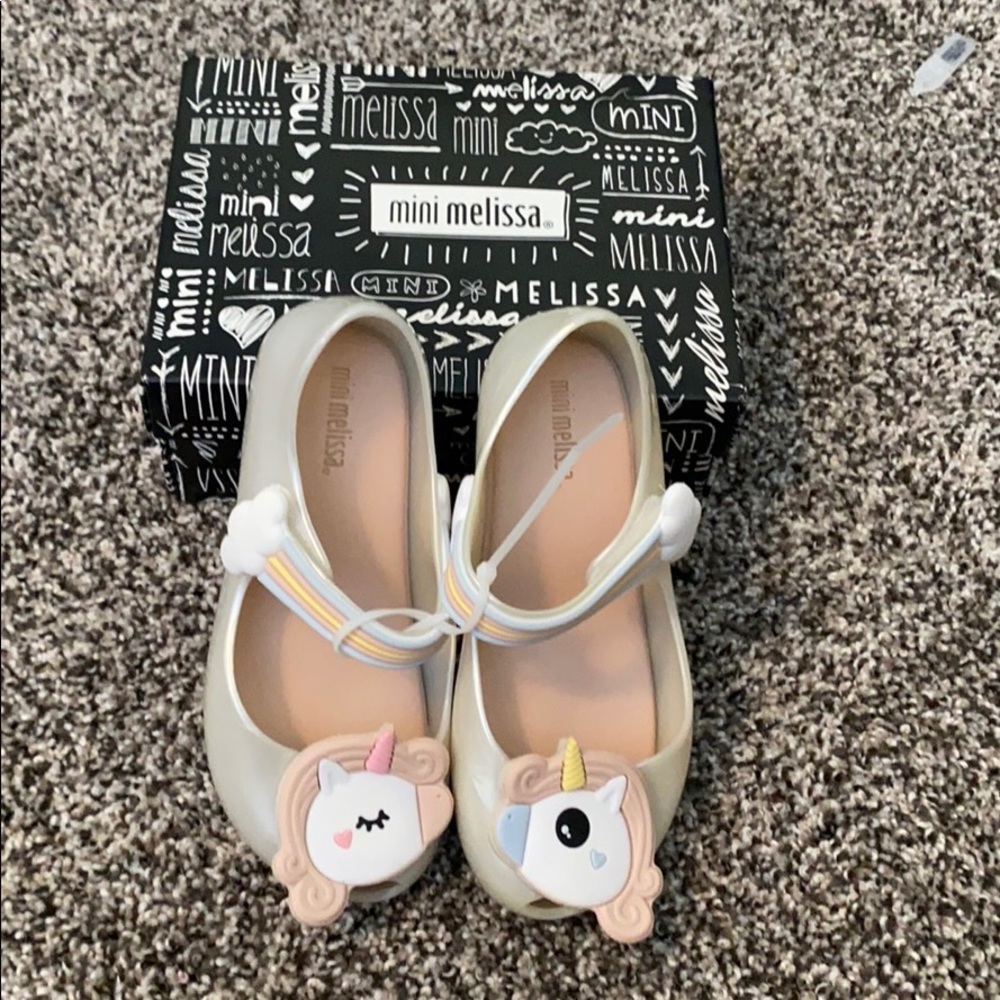Girls Mini Melissa Unicorn Sandals